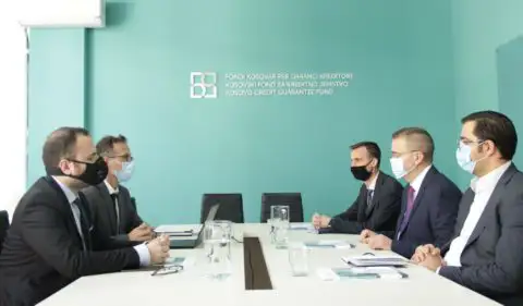 KCGF representatives host Governor Mehmeti and CBK representatives