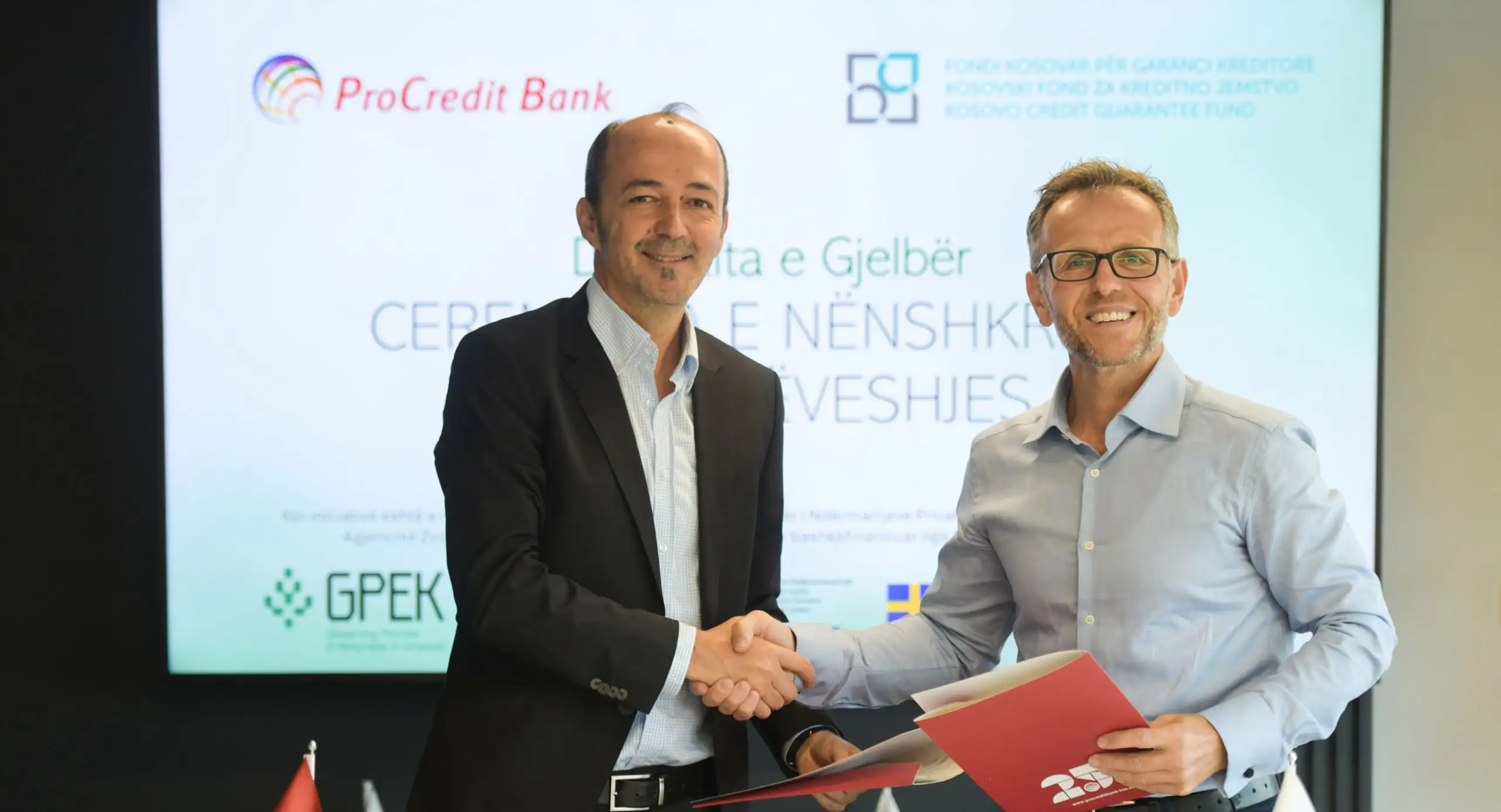 KCGF and ProCredit Bank Sign Agreement for the “Green Deposit” Instrument
